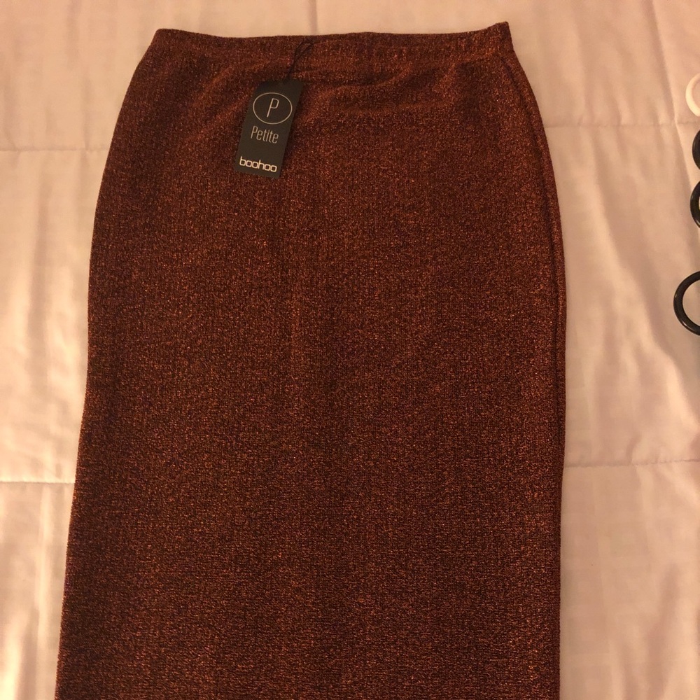 Midi pencil skirt